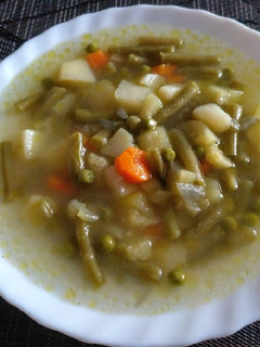Una foto de Sopa de primavera