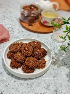 Foto resep Kue Semprit Coklat Gluten Free