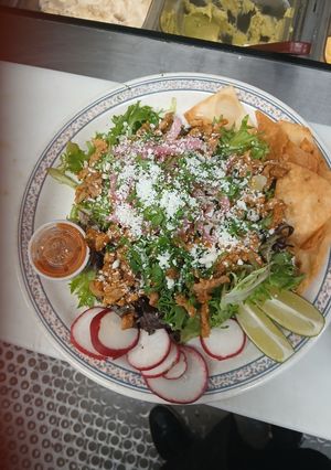 Una foto de Taco sala con carne
