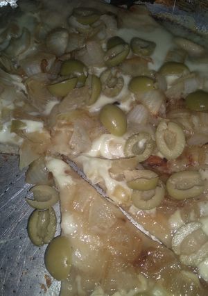 Una foto de Pizza casera