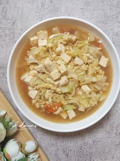 Foto resep Tumis Kol Tahu dan Telur