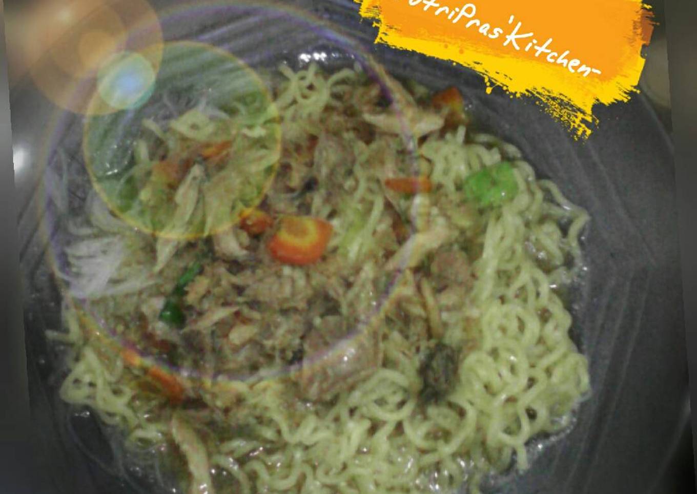 Mie kuah jawa ayam kampung