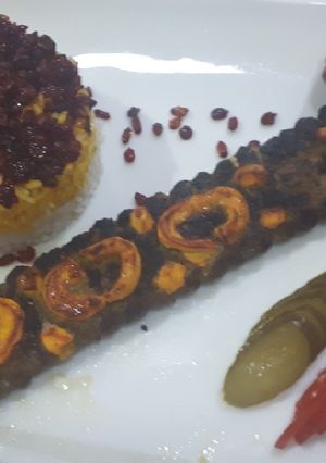 عکسی از دستور کباب نگینی