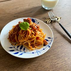 Spaghetti Bolognese 🍝 A picture of Spaghetti Bolognese 🍝.