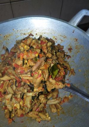 Foto resep Usus Ayam Pedas Kemangi