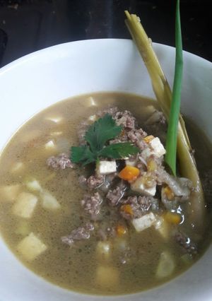 Foto resep Soto Daging tahu wortel mpasi 10 bulan