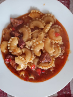 Una foto de Guiso de fideos