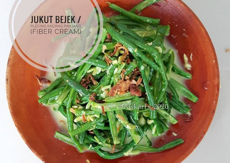 Jukut Bejek / Plecing Kacang panjang (Fiber Cream)