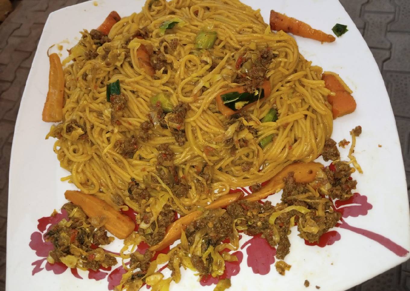 Veggies Spaghetti