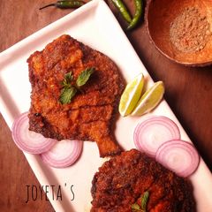 A picture of Masala pomfret fry.