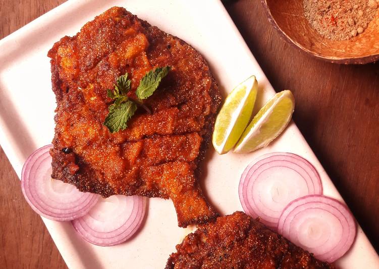 Simple Way to Make Favorite Masala pomfret fry