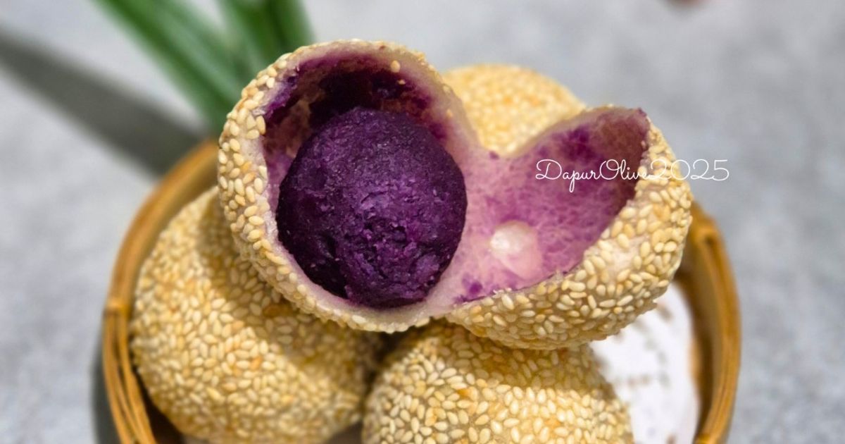 Onde-Onde Isian Ubi Ungu