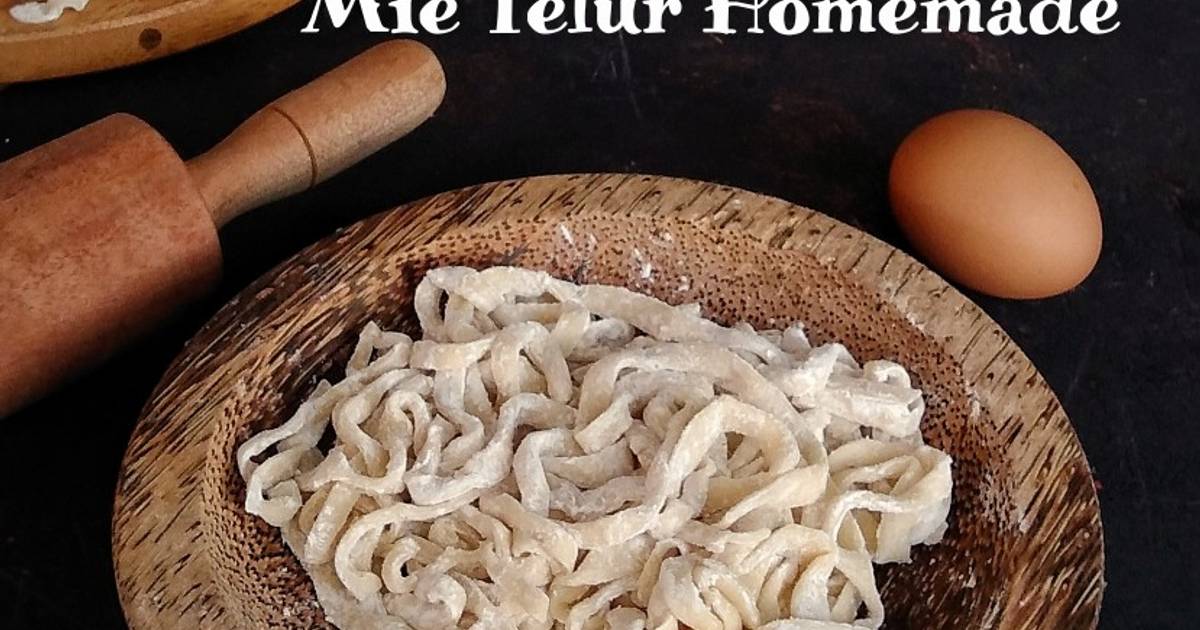 Resep Mie Telur Homemade Oleh Puji Winarni Cookpad