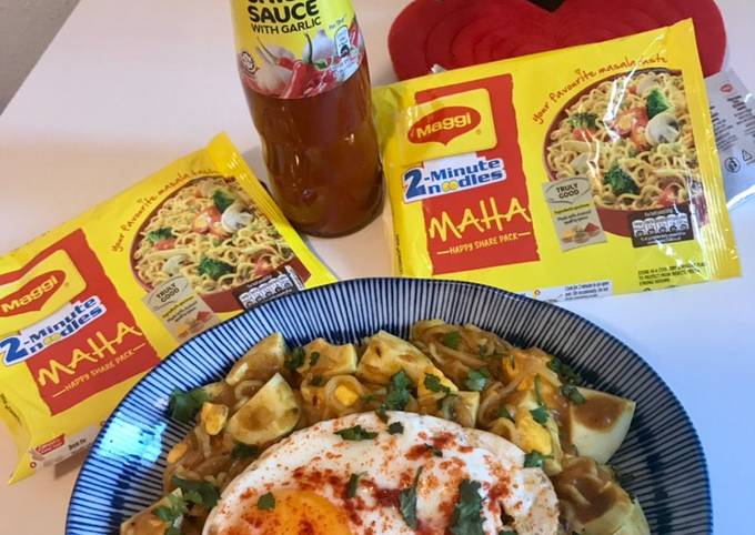 Recipe Delicious Egg Masala Maggi 6135