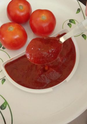 டேஸ்டி டொமேட்டோ கெட்சப் (Tasty Tomato Ketchup) செய்முறை முக்கிய புகைப்படம்