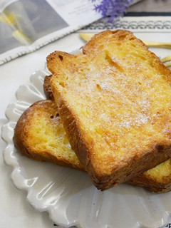 氣炸鍋「楓糖法式吐司」簡單完成優雅早午餐 的食譜成品照片