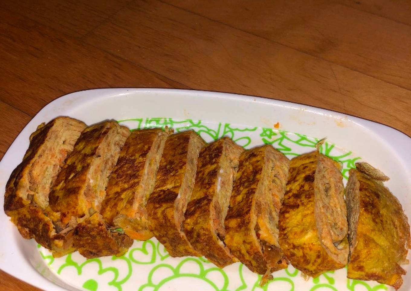 Korean Egg Roll with Tuna