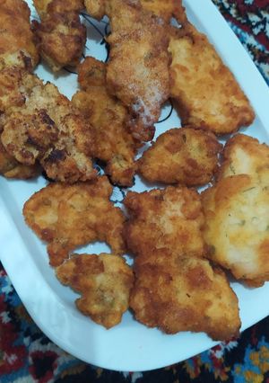 عکسی از دستور مرغ سوخاری