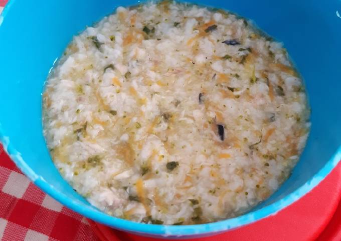 Resep Nasi Tim Slow Cooker Mpasi 8 Oleh Asri Damayanti Cookpad