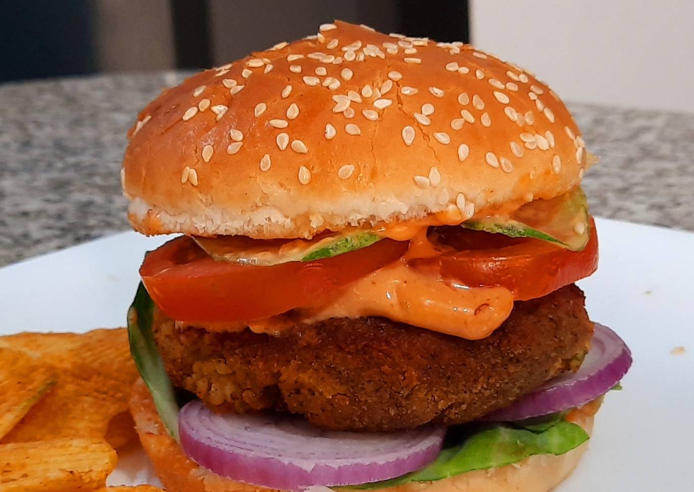 Mc Aloo Tikki Burger