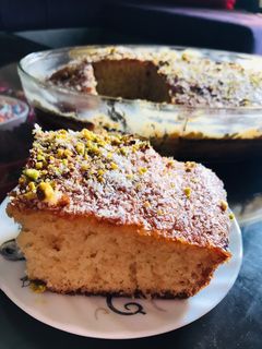 صورة لوصفة نمورة جوز الهند 🍰