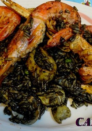 Foto principal de Arroz negro marinero