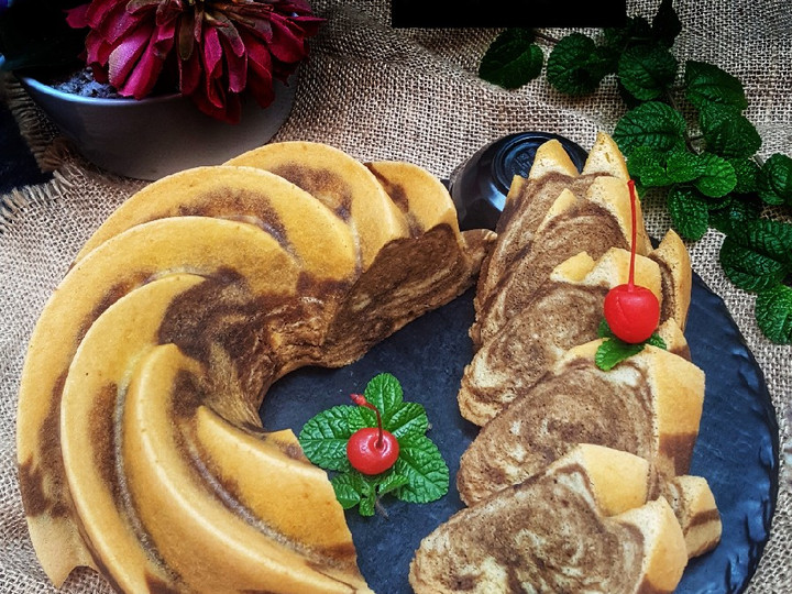 Resep Bolu Kukus Marmer Putih Telur yang Bisa Manjain Lidah