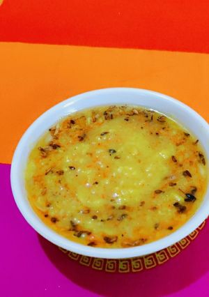 A picture of Yellow mung daal.