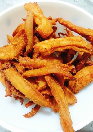 Hình của món Khô gà xé 2 (món ăn vặt nhẹ nhàng).