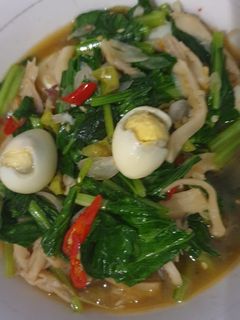 Foto resep Ca sawi jamur telur puyuh