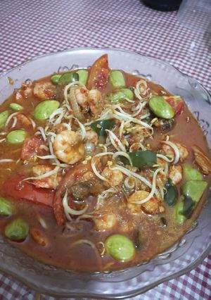 Foto resep Udang bumbu merah