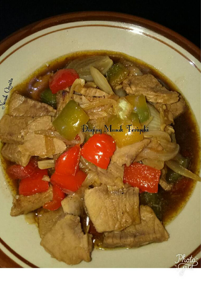 Foto resep Daging Sapi Teriyaki#Kitaberbagi