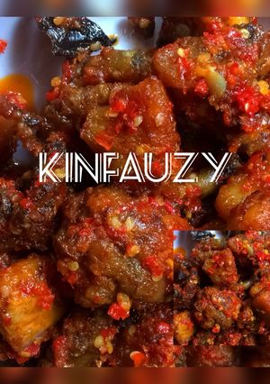 Foto resep Ayam balado pedas gurih☺️🙏
