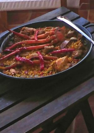 Una foto de Paella mixta