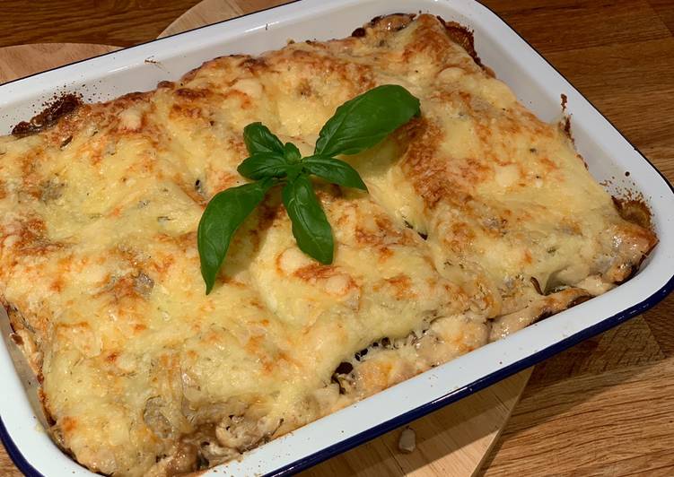 Recipe of Favorite Mushroom Lasagne