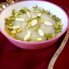 Sooji halwa A picture of Sooji halwa.