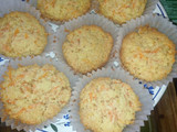 Muffins/madgalenas de frutas y verduras