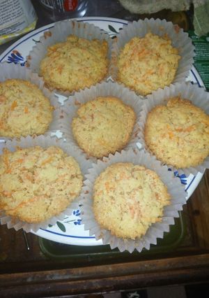 Una foto de Muffins/madgalenas de frutas y verduras