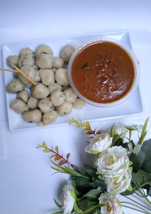 Foto resep Cilok Sambal Kacang