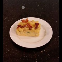 A picture of Individual Creamy Macaroni and Cheese Bites.
