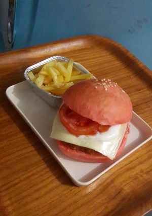 Foto resep Chiken patty burger