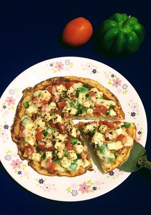 A picture of Pan Paneer Pizza.