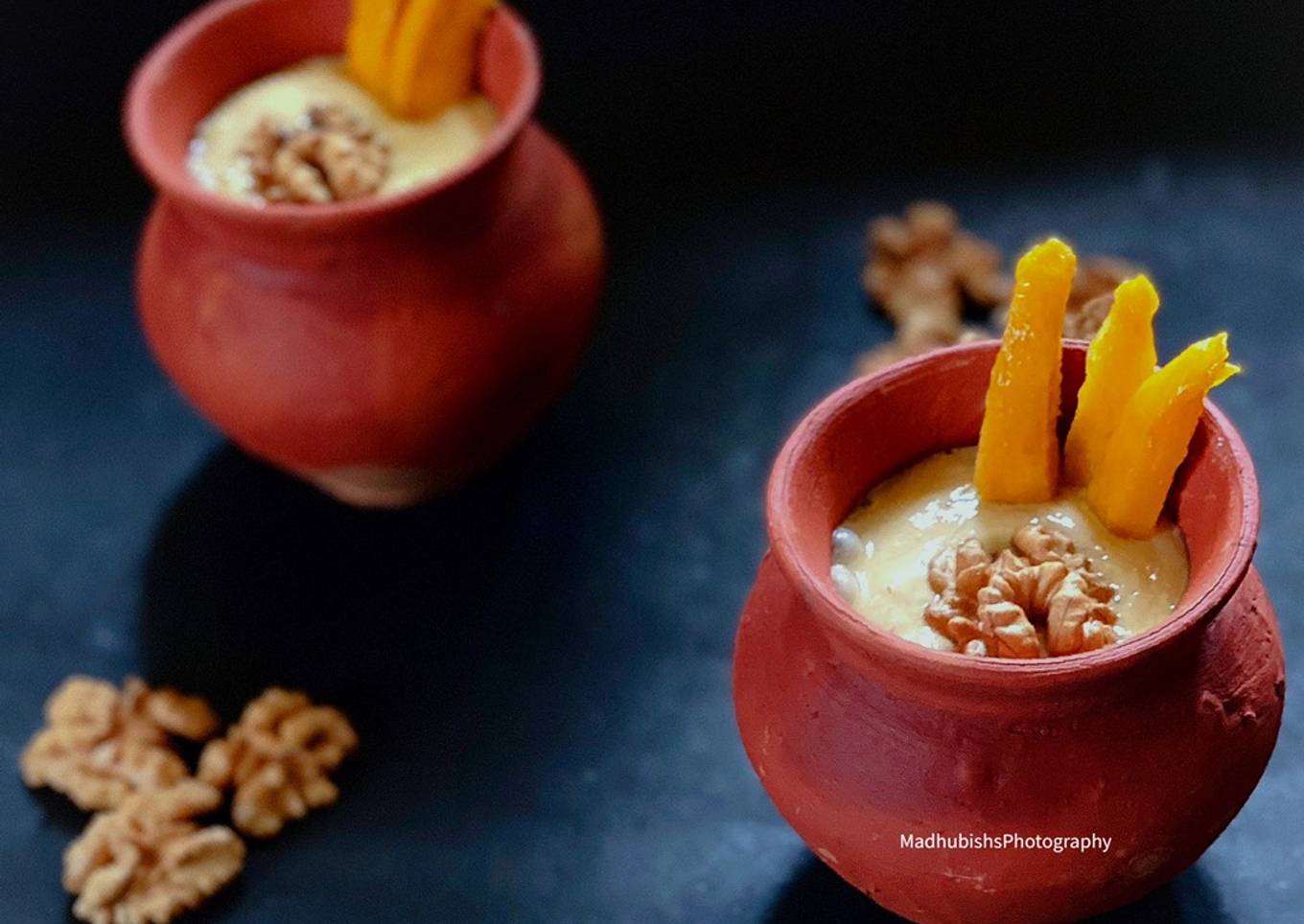 Mango Walnut Lassi