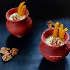 Mango Walnut Lassi A picture of Mango Walnut Lassi.