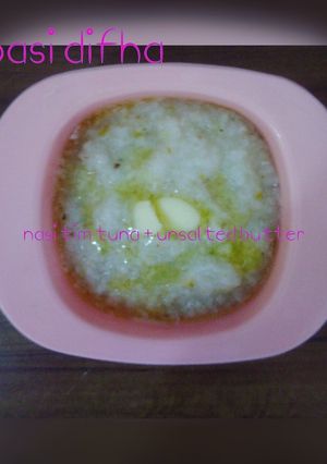 Foto resep Nasi tim tuna plus UB