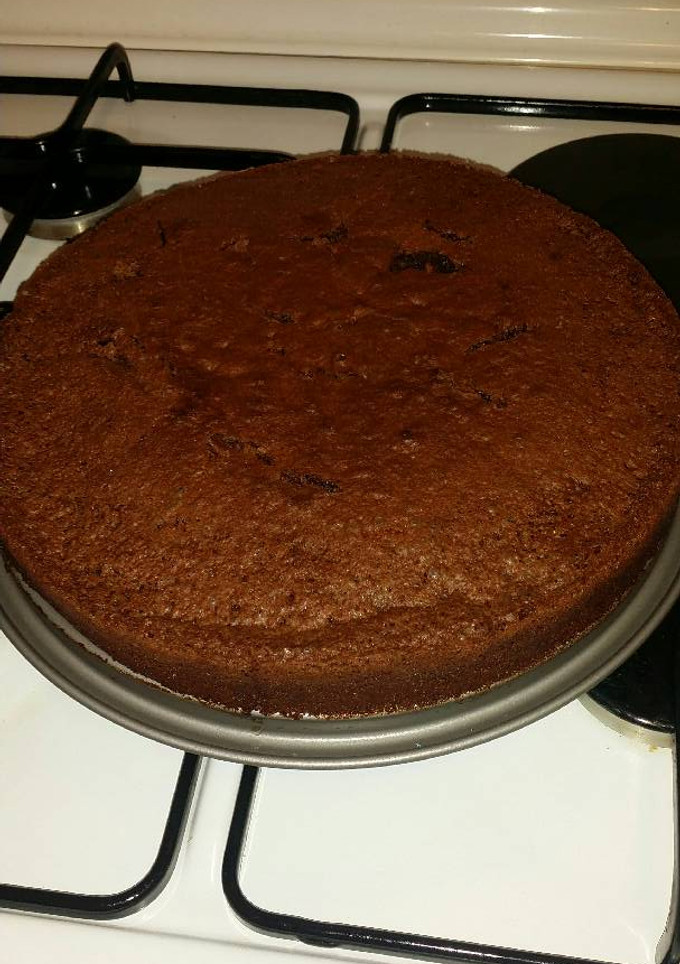 Una foto de Brownie de chocolate