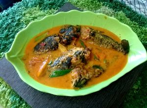 Foto resep Lele goreng masak kuah santan