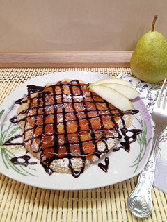 Fahéjas - körtés palacsinta 🍐🥞 recept fotója