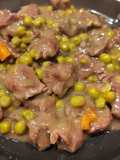 Spezzatino con i piselli