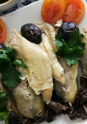 Foto resep Ayam hainan / nasi ayam hainan